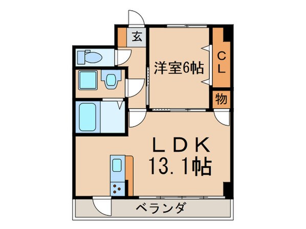 Ｒａｄｉａｎｔの物件間取画像